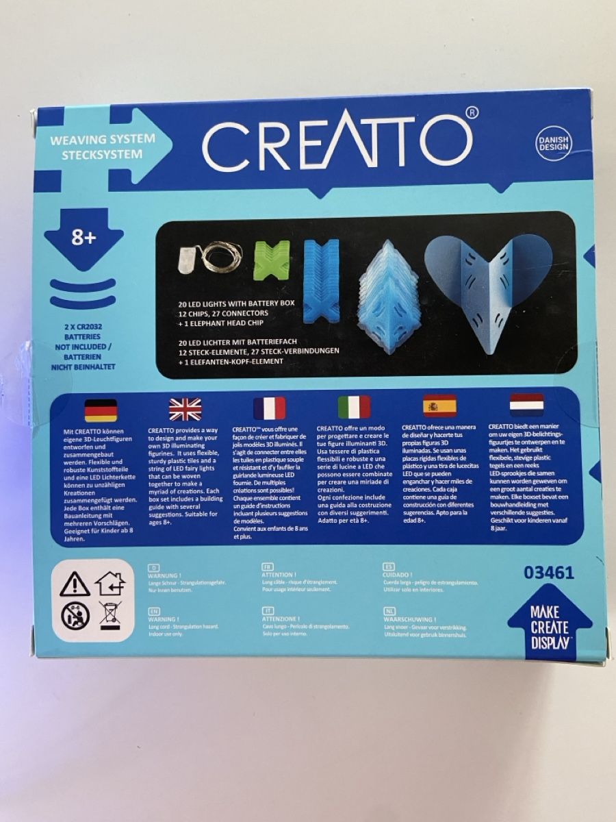 Puzzle: Creatto Elephant 3D Steckpuzzle mit LED – Usato da Luzern venduto da Nordischkind 2