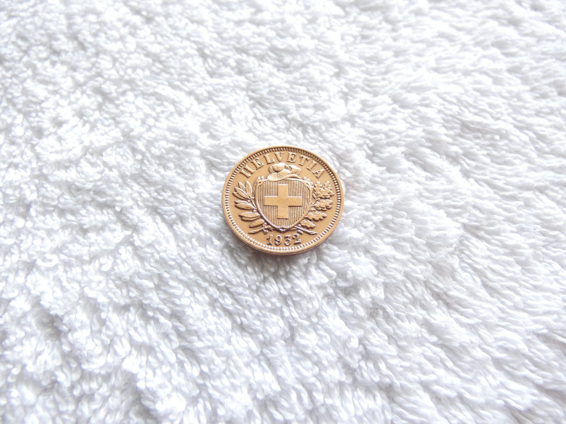 Tutti le monete: 2 centimes/rappen 1932 – Usato da Nyon venduto da Ilmi09