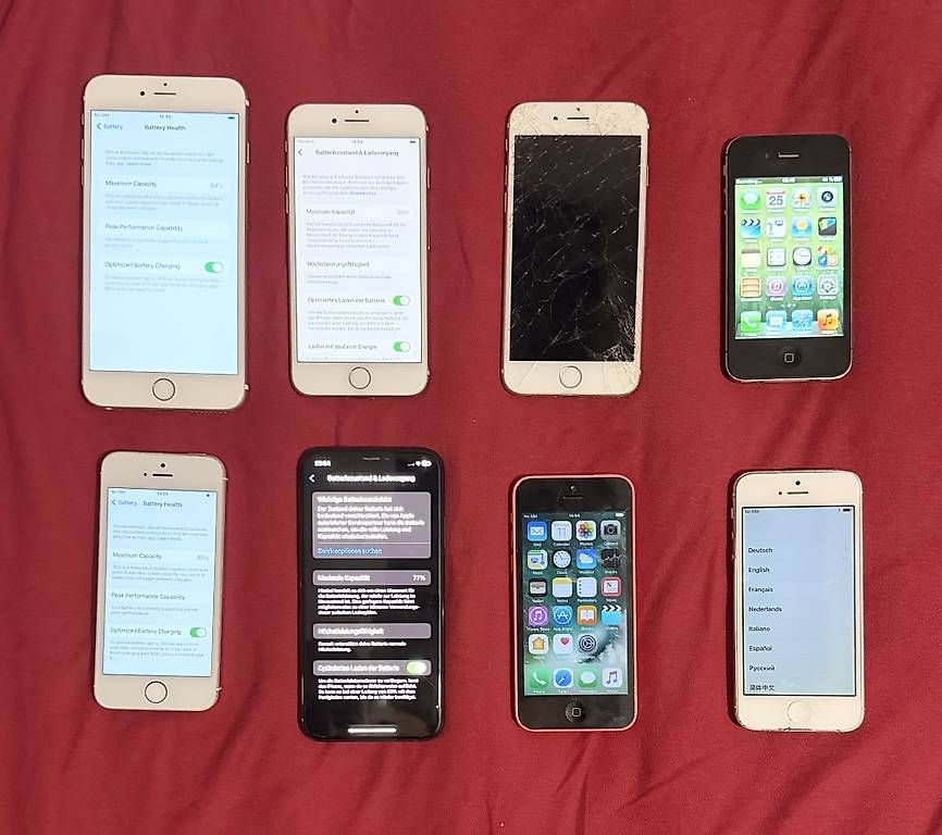 Telefoni cellulari / Smartphones: Apple iPhone Bastler-Lot (8 Geräte) – Usato da Altikon venduto da nag_hhy5
