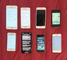 Apple iPhone Bastler-Lot (8 Geräte)