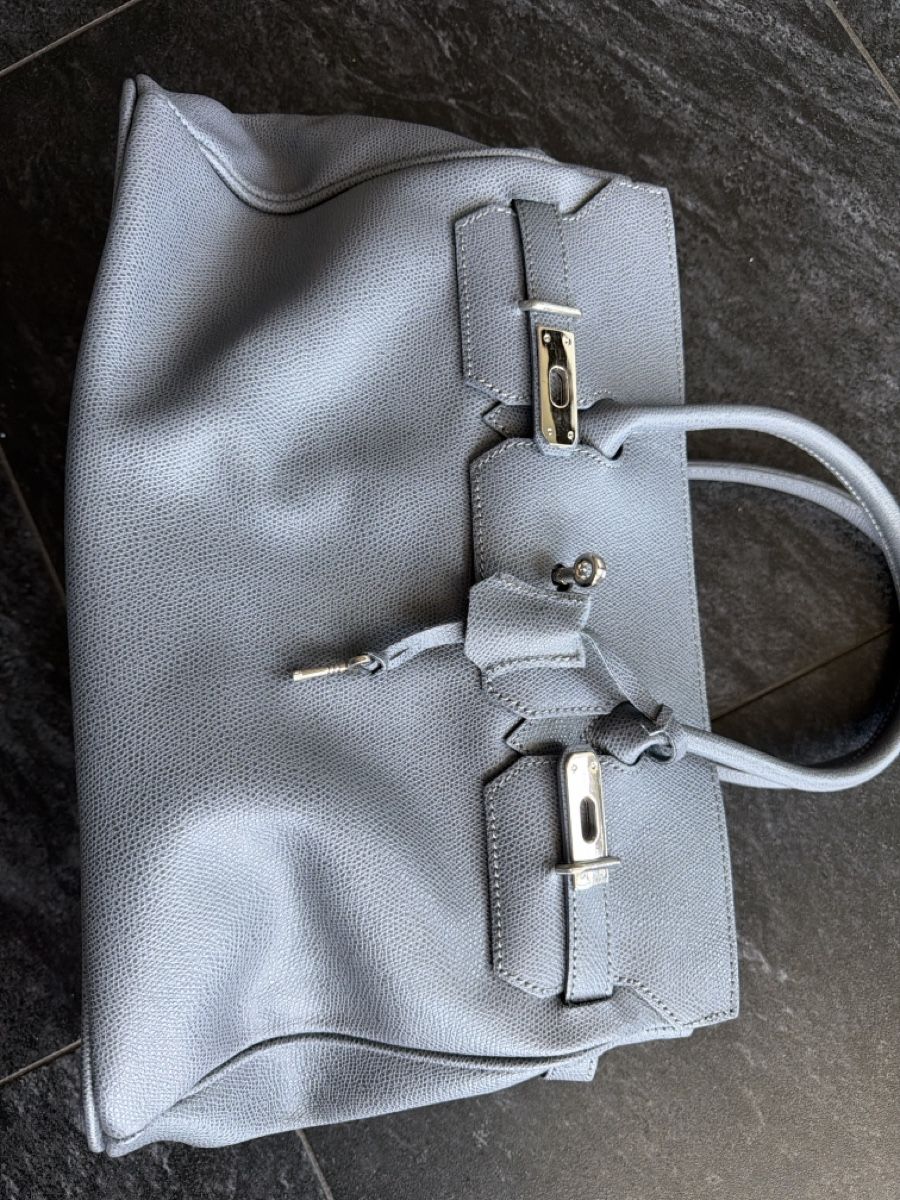 Borse da donna: Handtasche kelly grau blau – Nuovo (secondo la descrizione) da Däniken SO venduto da NBdesign 3