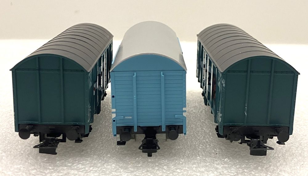 Roco Modelleisenbahnen: Roco 46842-Liliput H0= 3x Güterwagen SBB aproz MIGROS – Gebraucht aus Thun von retoolinoo 8