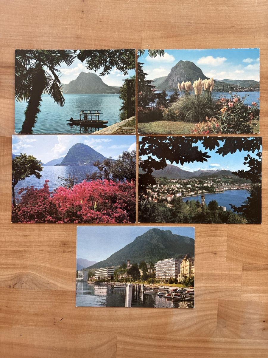 Cartoline postali: AK von Lugano – Usato da Rümlang venduto da Kartenpost1