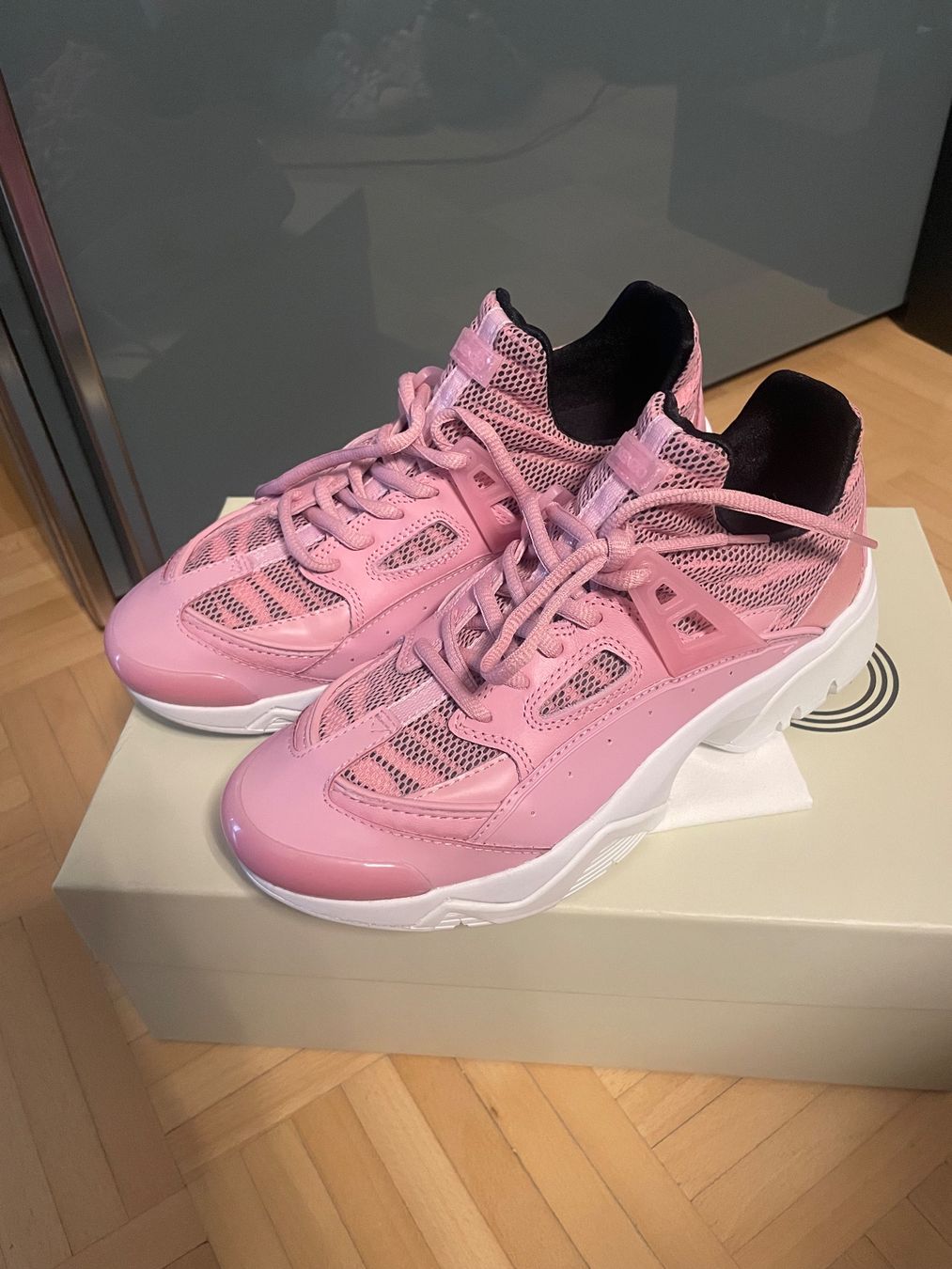Kenzo Scarpe da donna: Sneakers multi-matières Sonic, taille 38 – Nuovo (secondo la descrizione) da Vuadens venduto da Nina11 1