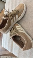 Adidas Sneaker Court VL, beige/weiss, Grösse 43.5-Neuwertig