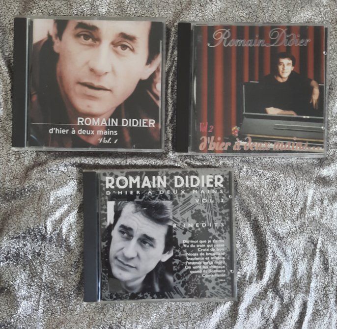 CD: 3 compilations de ROMAIN DIDIER – Usato da Lausanne venduto da BrigitteAnne