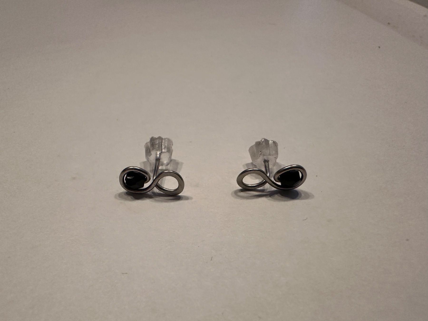 Orecchini pendenti & Orecchini a lobo: Edelstahl Ohrstecker INFINITY neu ungetragen – Nuovo (secondo la descrizione) da Emmenbrücke venduto da little.treasures 1