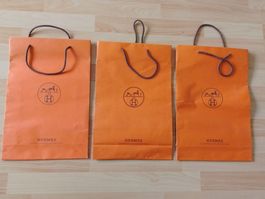 Originale Hermes Papiertaschen Shopping Paper Bag, 3 Stk.!