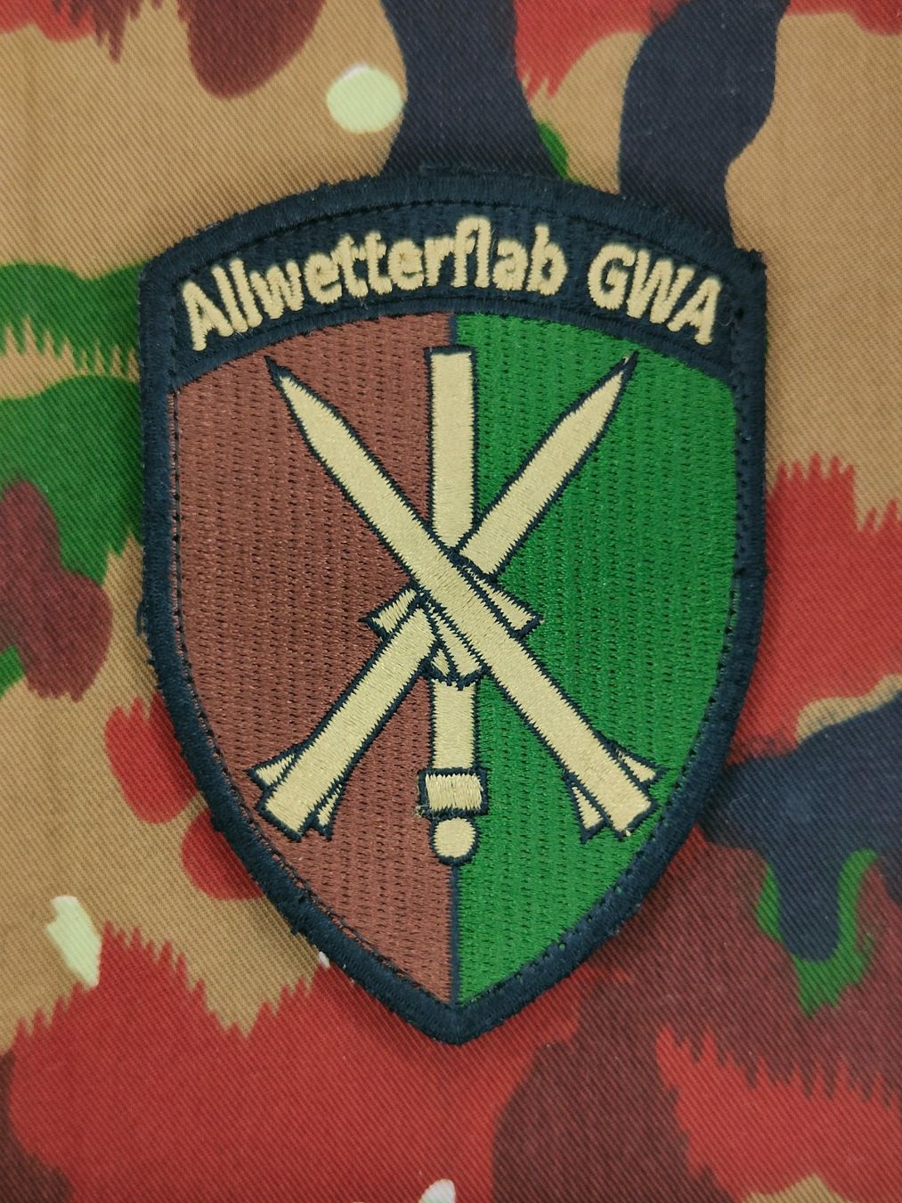 Placchette & Badge: Verbandsabzeichen Allwetterflab GWA – Usato da Bauma venduto da SwissMilitaria