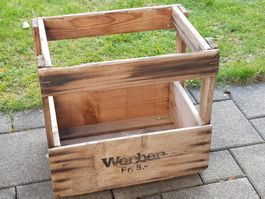 Getränke / Most Harass, Kiste Holz, Vintage Mosterei Worb