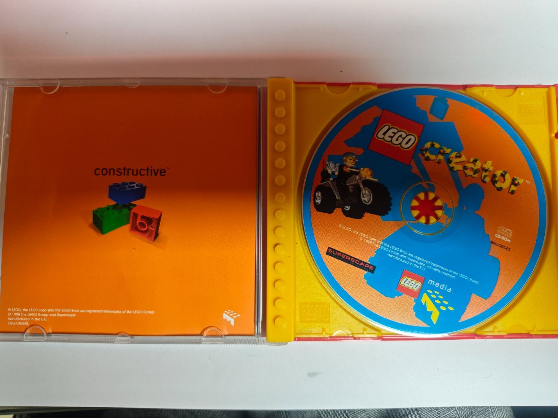 Giochi: LEGO Creator PC Game CD-ROM - Baue deine eigene Welt! – Usato da Wolfwil venduto da Rarak 1