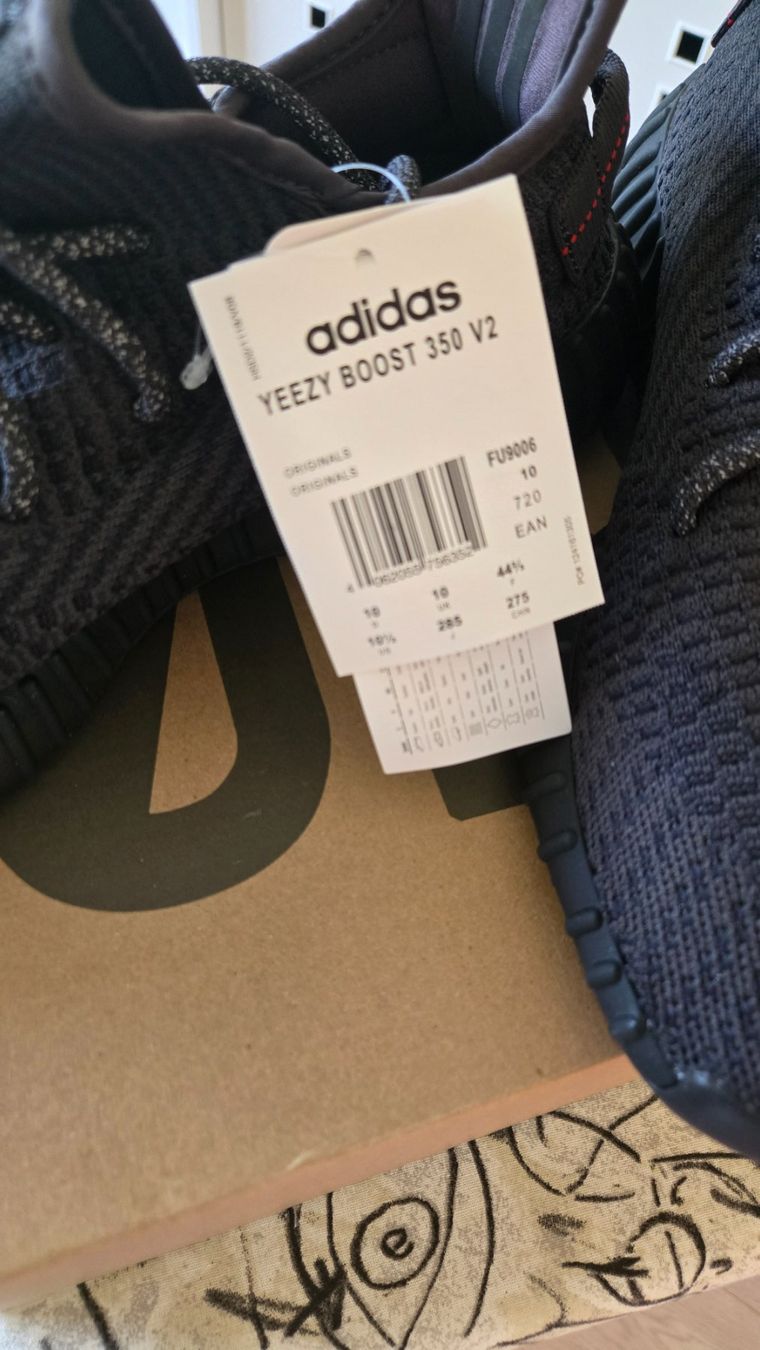 Adidas Scarpe da uomo: Yeezy 350 V2 Black – Nuovo e nell'imballaggio originale da Horgen venduto da Biffy2010 2