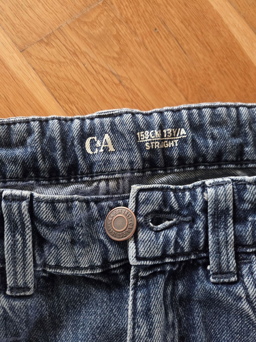 C&A Pantaloni: Jeans C&A Straight Gr 158 – Usato da Port venduto da Darialina 1
