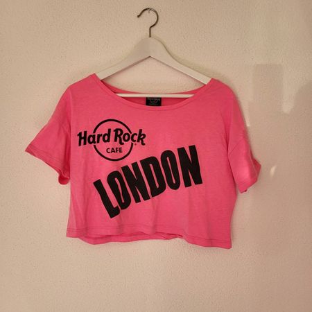 Crop-Top pink Hard Rock Café