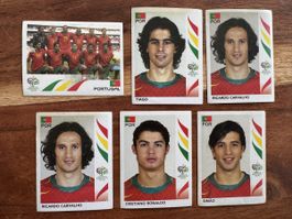Panini WM 2006 Portugal Cristiano Ronaldo Ricardo Carvalho