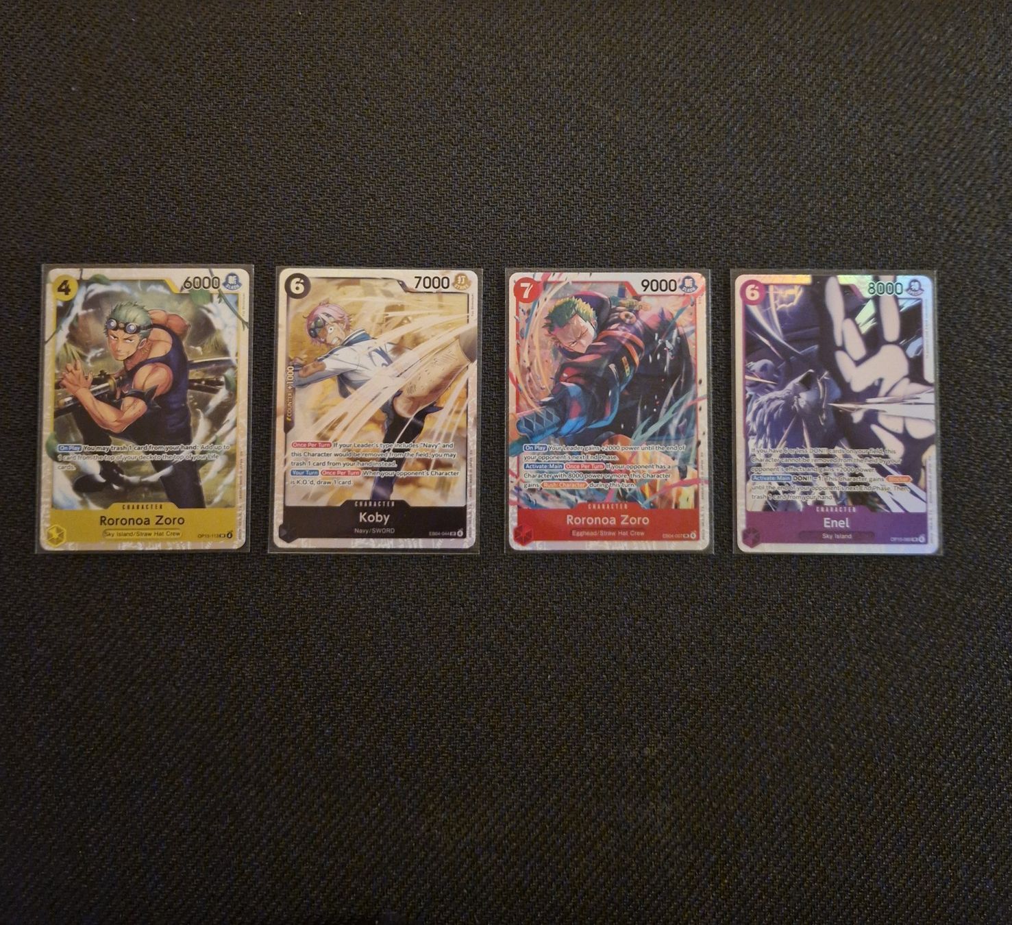 Bandai Carte collezionabili: Lotto One Piece TCG ENG – Nuovo (secondo la descrizione) da Agno venduto da hen_b8pm