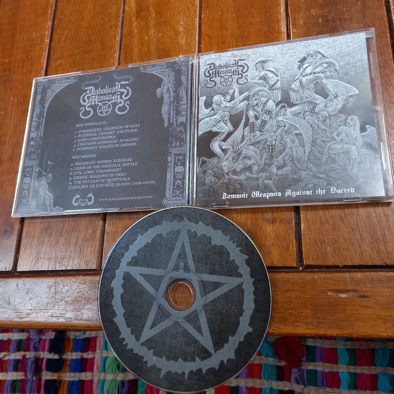 CD: diabolical Messiah- demonic... – Usato da St-Cergue venduto da VeganWarrior