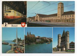 BASEL Bahnhof - Bahn - Bus - Schiff