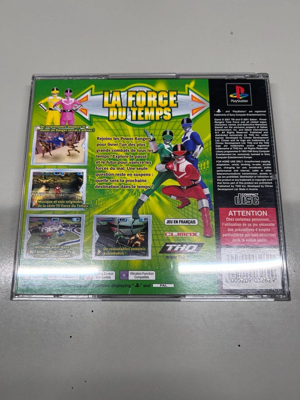 Sony Spiele: Power Rangers: La Force du Temps PS1 – Gebraucht aus Giubiasco von LorisVale 1