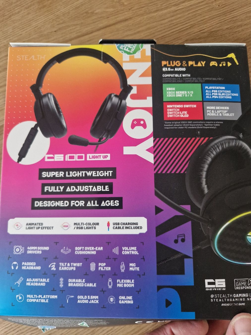Cuffie: Gaming Headset – Nuovo (secondo la descrizione) da Knonau venduto da pre_dw6z 1
