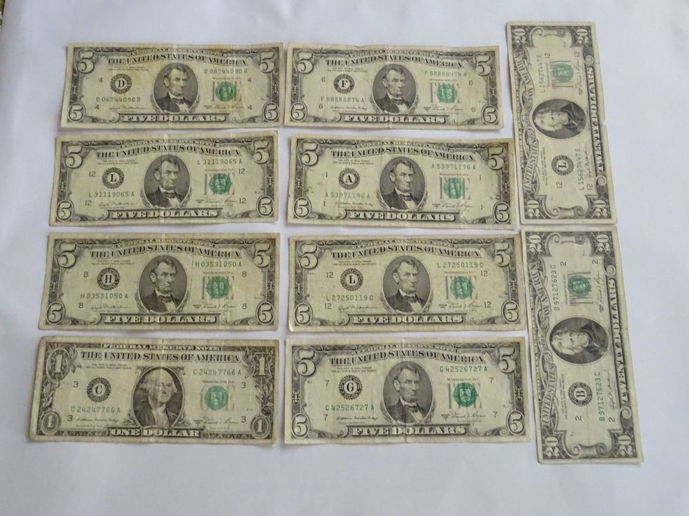 76 USA Dollar The United States of America Serie 1981 (Gebraucht) in ...