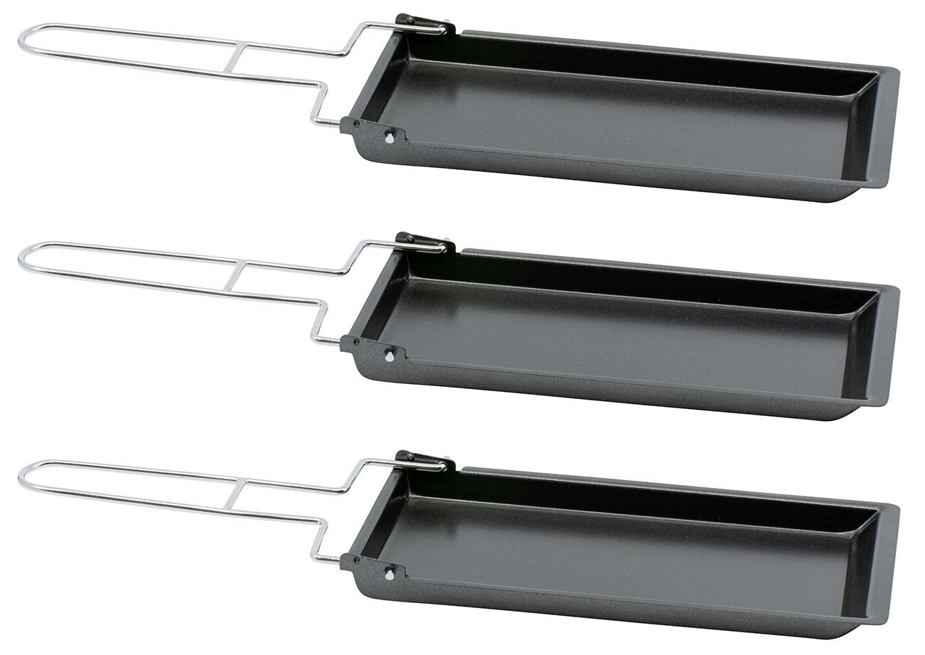 Elettrodomestici da cucina: Raclette Pfännchen- Grillpfänchen 3 Stk – Nuovo e nell'imballaggio originale da Wettingen venduto da kochshop 1