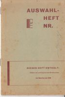 Auswahlheft Schweden ab 1891