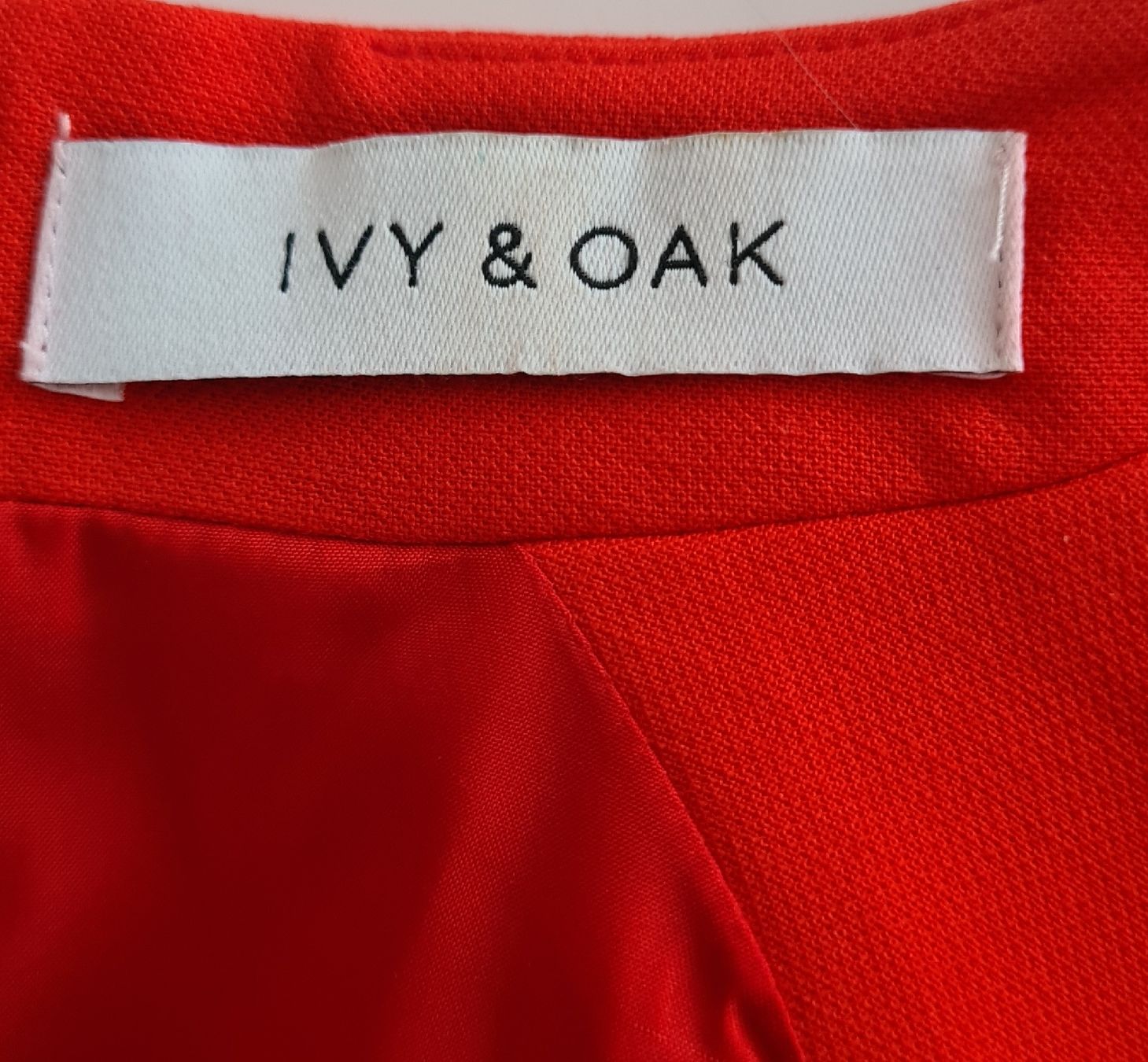 Ivy Oak Vestiti: IVI & OAK Elegantes rotes Kleid Gr. 38 – Usato da Nebikon venduto da Draga25 4