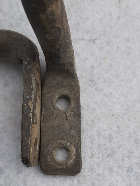 2 Handgriffe Aus Kunststoff, Grün, 25 Cm Lang – Inkl. Befestigungsmaterial