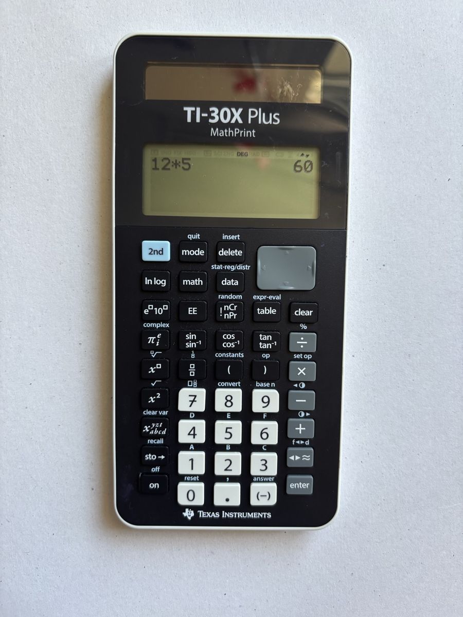 Texas Instruments Calcolatrici tascabili: Taschenrechner Texas Instruments TI-30X Plus MathPrint – Usato da Ittigen venduto da someanalog 2
