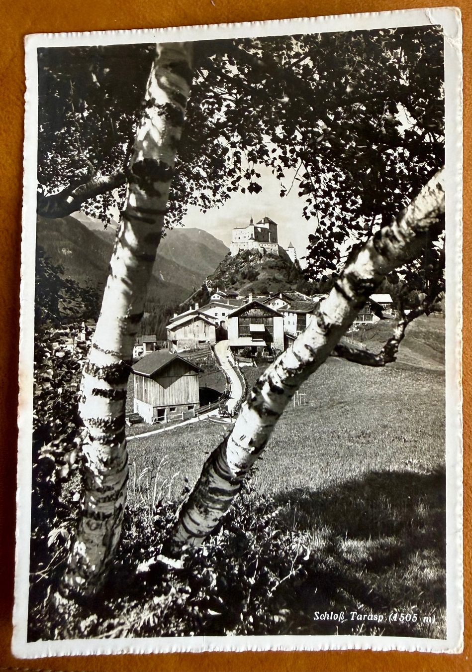 Cartoline postali: Tarasp - Schloss 1942 – Usato da Lutry venduto da Ediego