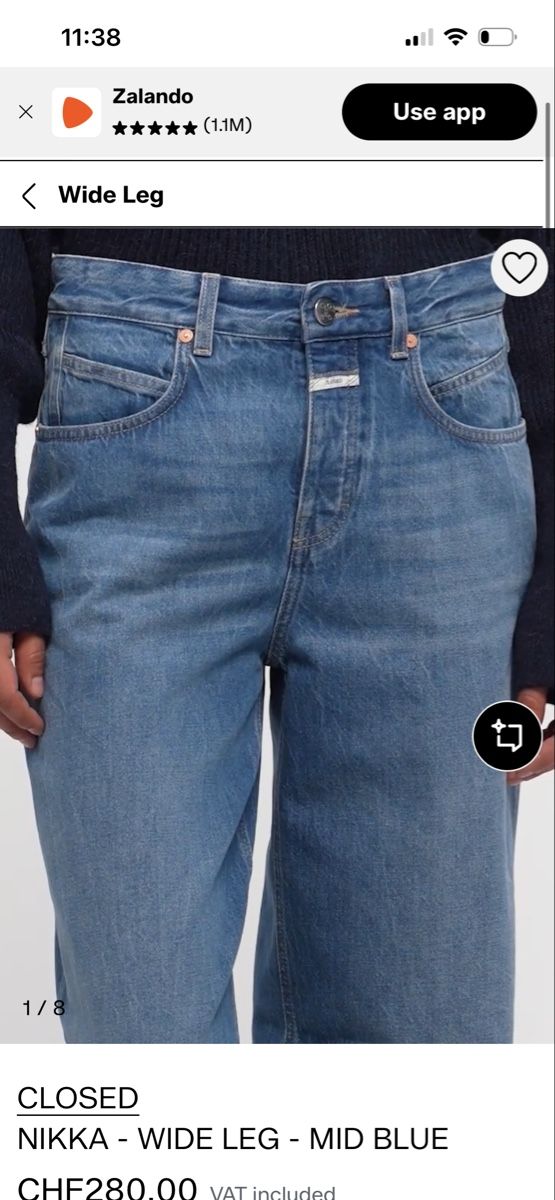 Jeans: Neue Clised Jeans Nikka 32/32 – Neu (gemäss Beschreibung) aus Zürich von Walllstreet