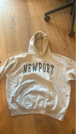 Graues Newport Hoodie, Grösse M 