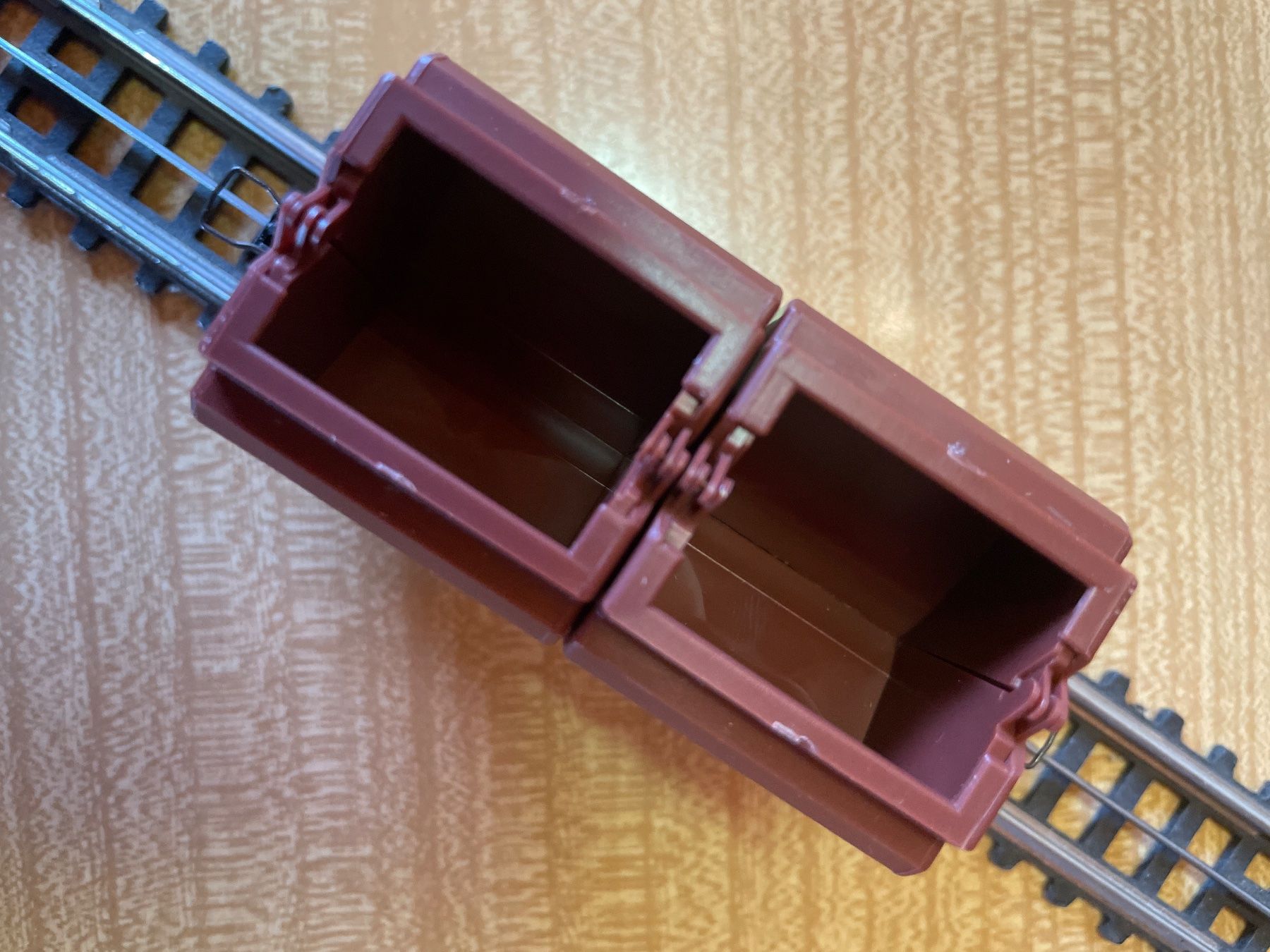Trix Modellini di ferrovie: Trix Express H0 3466 Behältertragwagen DB – Usato da Suhr venduto da Daneli7 2