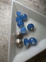 Strasssteine (8 mm), Strass 10 Stück / 9K Glass (neu)