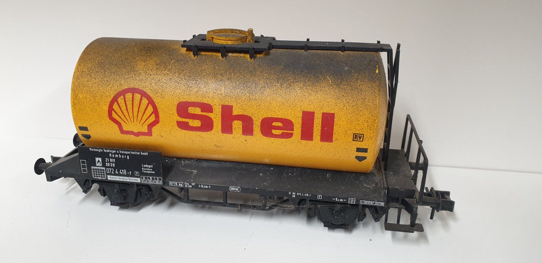 LGB Modellini di ferrovie: LGB Shell Tankwagen  Spur G – Usato da Neuenhof venduto da ludovicco