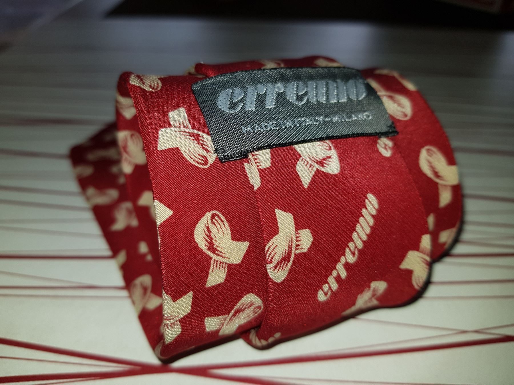 Cravatte: Cravate en soie ERREUNO – Usato da Cossonay-ville venduto da Super-Price-Quality 3