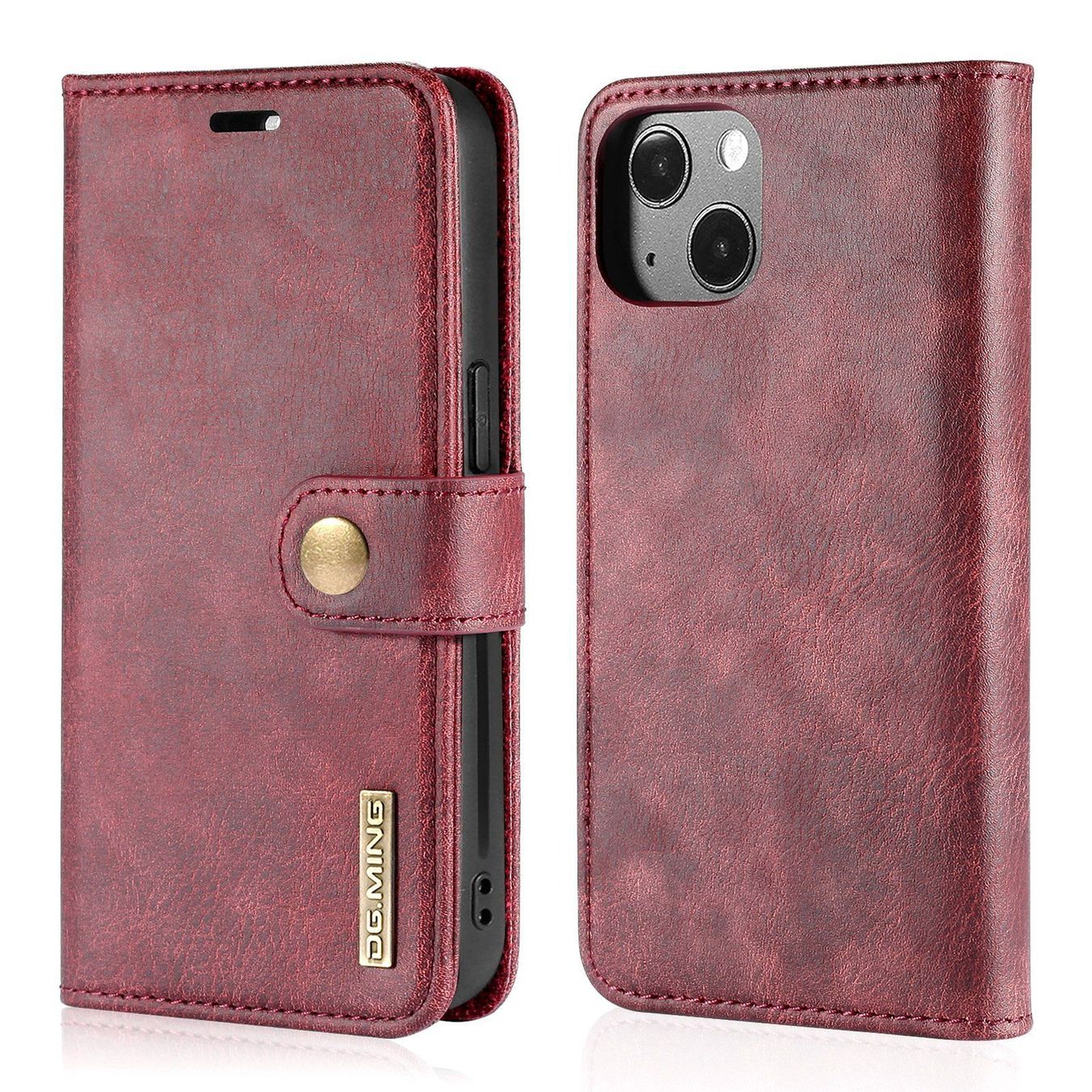 Covers & Schutzfolien: iPhone 13 - étui support portefeuille séparable rouge – Neu und originalverpackt aus Morges von DigiAC 1