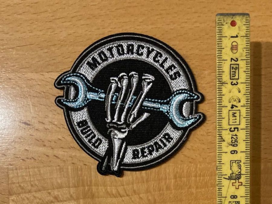 Toppe: Motorcycles Build Repair Patch Aufnäher Sticker 1005 – Nuovo (secondo la descrizione) da Horn venduto da abutre72