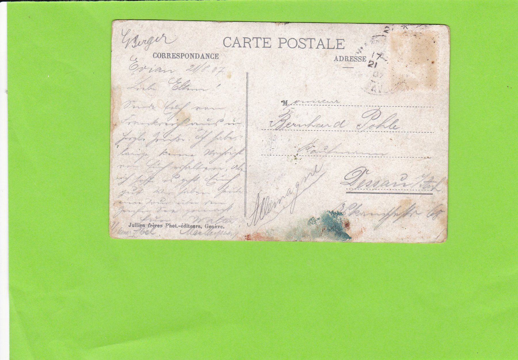 Cartoline postali: Chillon – Usato da St. Peterzell venduto da neckertal 1