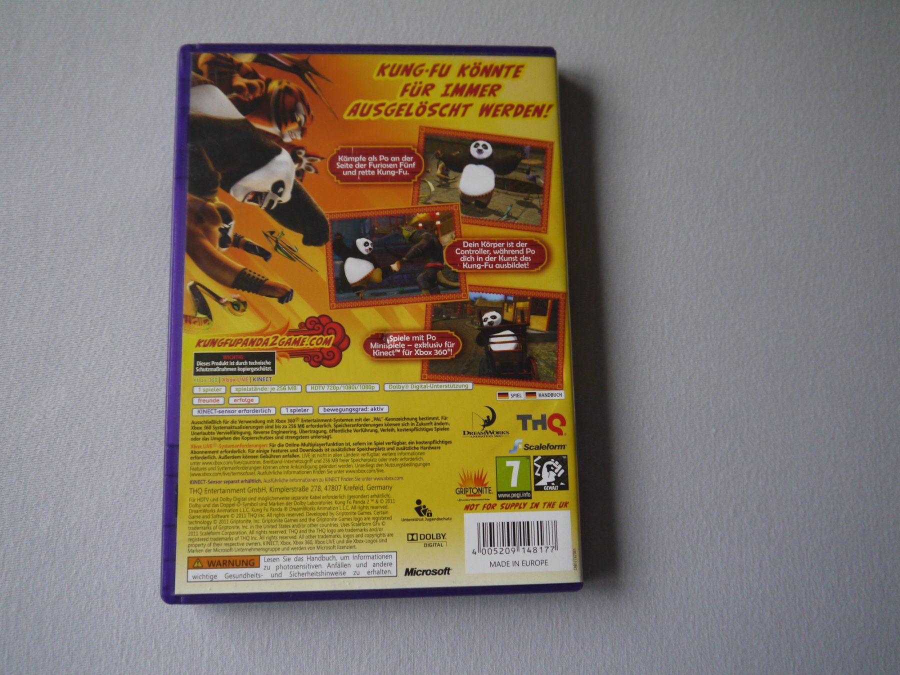 Microsoft Giochi: KUNG FU PANDA 2 - XBOX360 - KINECT – Usato da Hagendorn venduto da Blaf 2