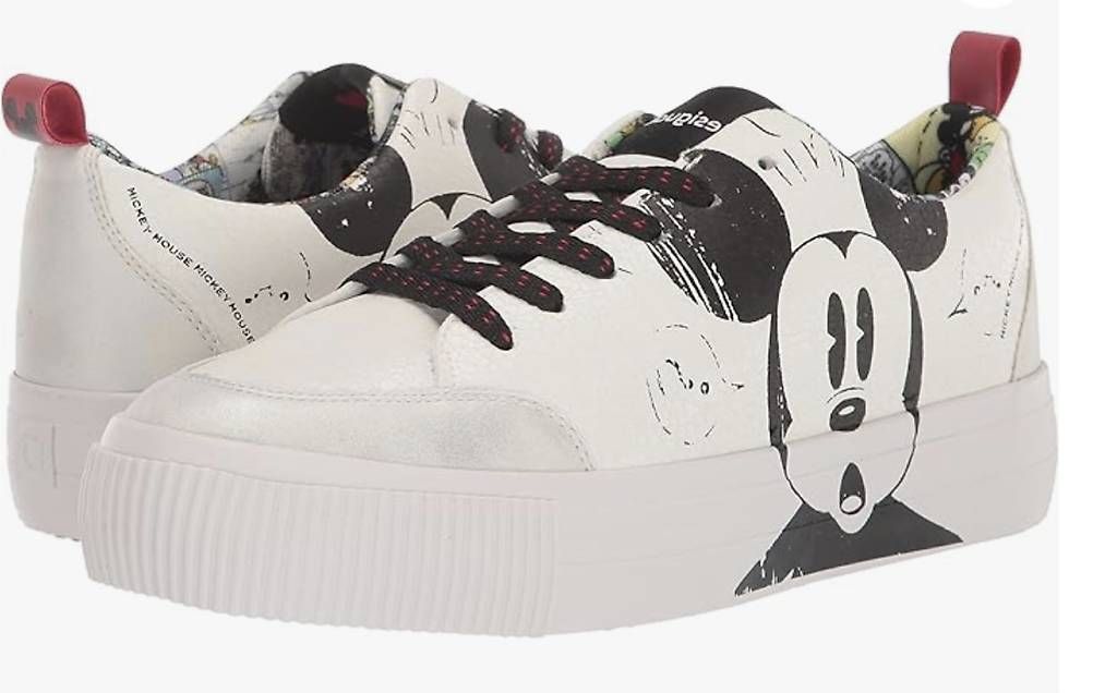 Herrenschuhe: Desigual Mickey Mouse Crack Chunky Sole Sneaker – Gebraucht aus Cureggia von mai_8n6q 1