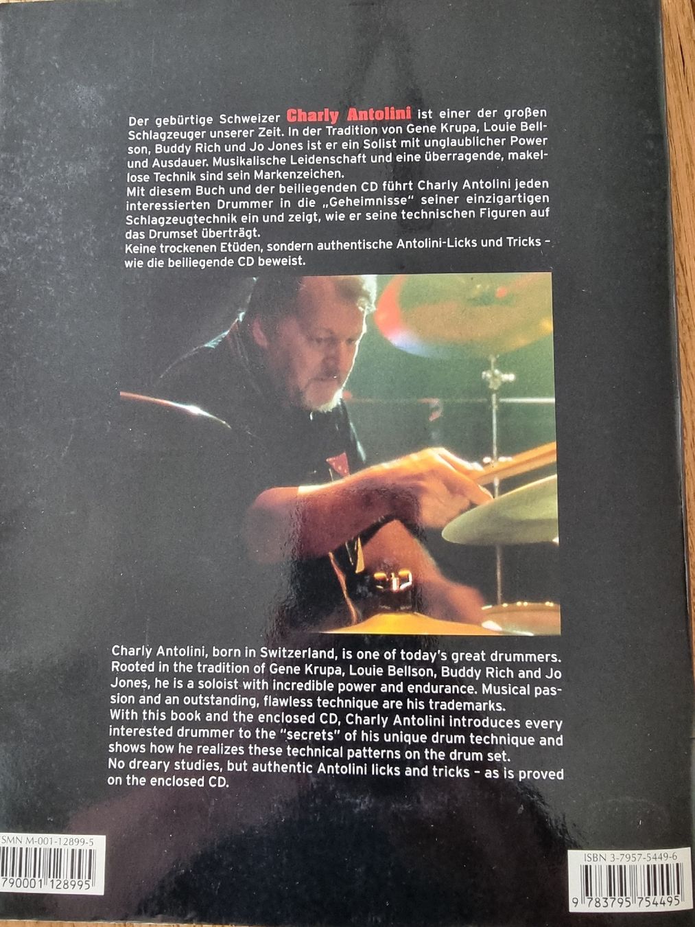 Strumenti musicali: Schlagzeug Lehrmittel Charly Antolini mit CD – Nuovo (secondo la descrizione) da Zofingen venduto da Tinpan 3