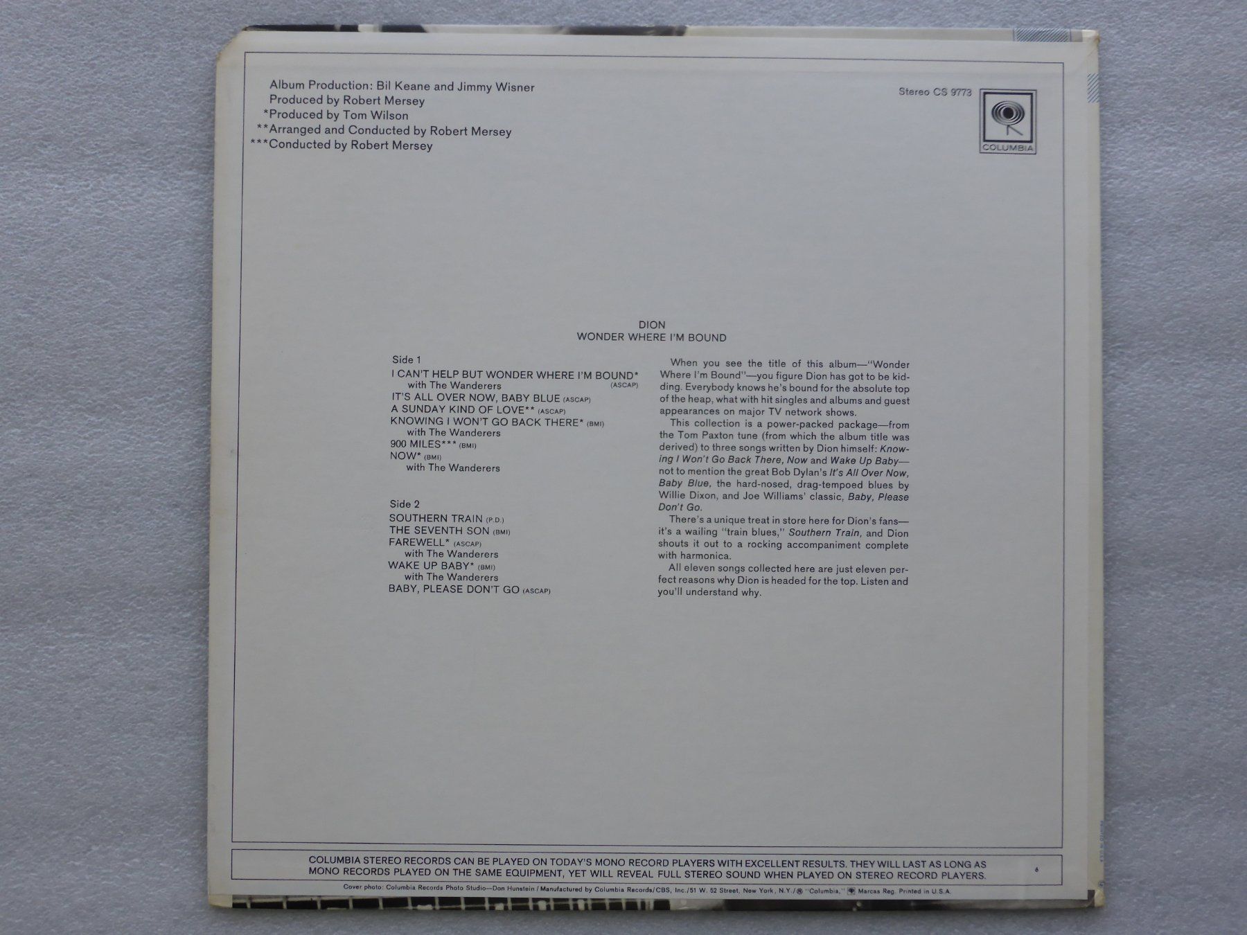 Dischi in vinile: VINYL  LP   DION – Usato da Küssnacht am Rigi venduto da Sunnestrahl 3