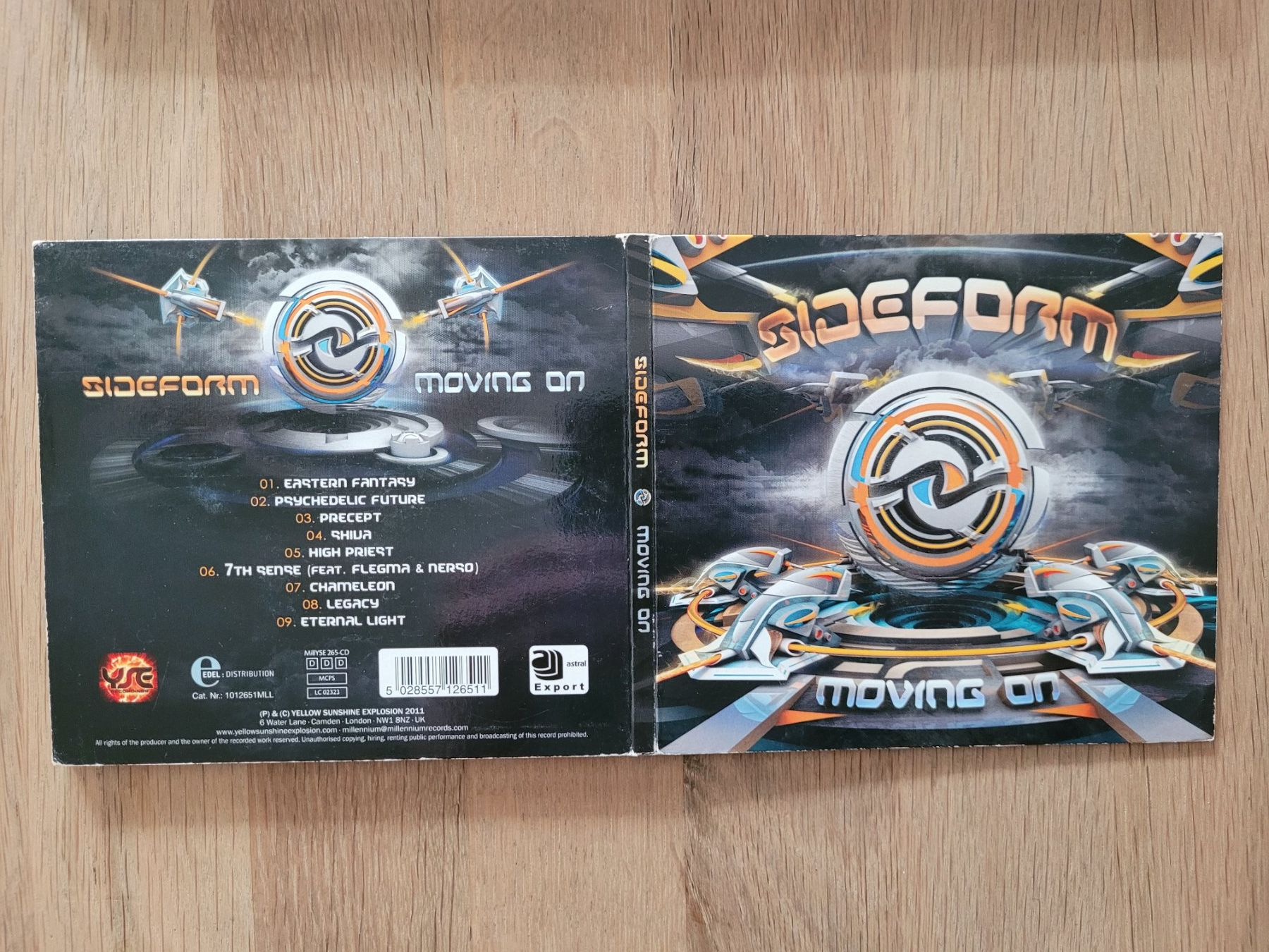 CD: CD Sideform - Moving On, 2011 – Usato da Nebikon venduto da Harley-Davidson01