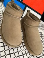 Ugg Ultra Mini, olive/alp braun, Gr. 38