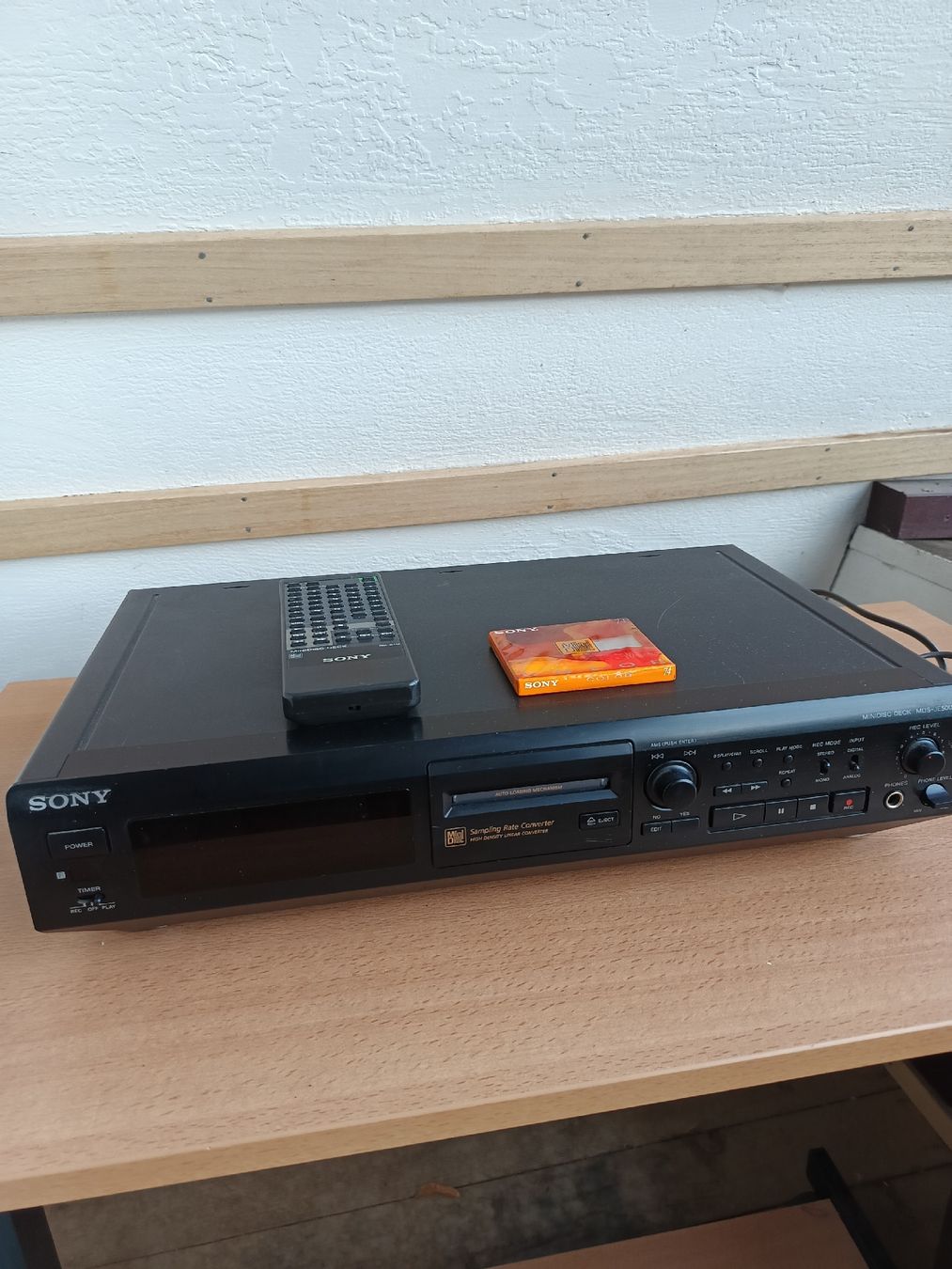 Sony Sistemi audio & multimediali: Minidisk Player Sony MDS – Usato da Steffisburg venduto da zulg03