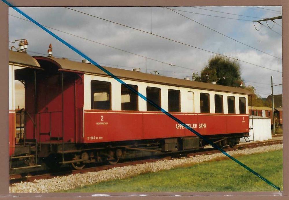 Appenzellerbahn, Personenwagen B243 ex RhB. Foto!! (Gebraucht) in Horw ...