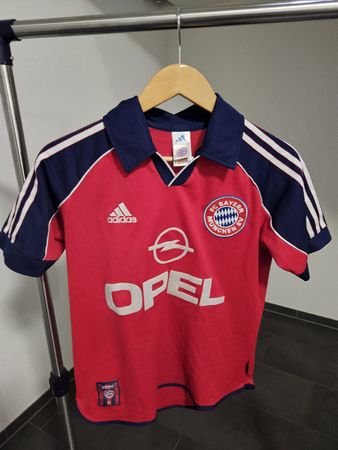 FC Bayern München Trikot, Grösse XS (164) - Vintage
