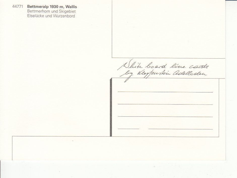 Cartoline postali: Bettmeralp um 1995 – Usato da Bürglen TG venduto da StampGraf 1
